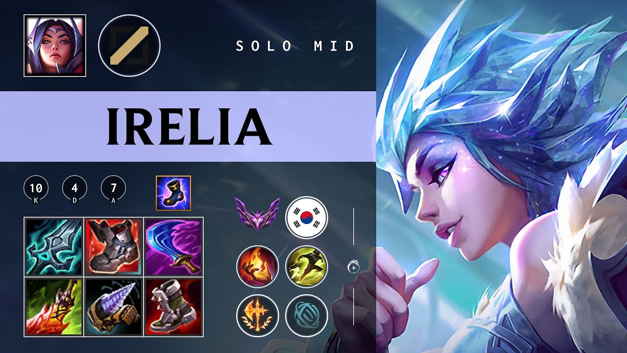 Irelia Mid vs Xerath - KR Master Patch 26.04