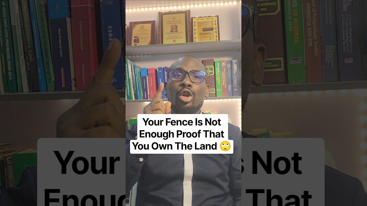 Your Fence Is Not Enough Proof That You Own The Land 🙄  |  #shorts