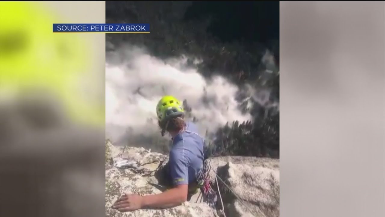 El Capitan Rockfall Injures 1 Person