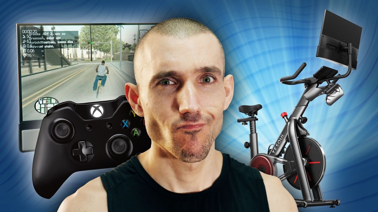 GTA zocken auf dem 400€ Fitness Bike Yesoul G1M Plus