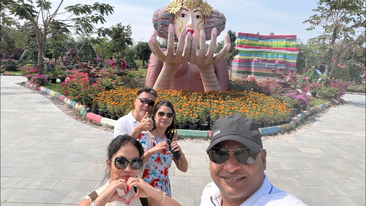 Vlog#39 welcome to Angkor Wonder Garden in Siem Reap and visit a famous coffee shop 