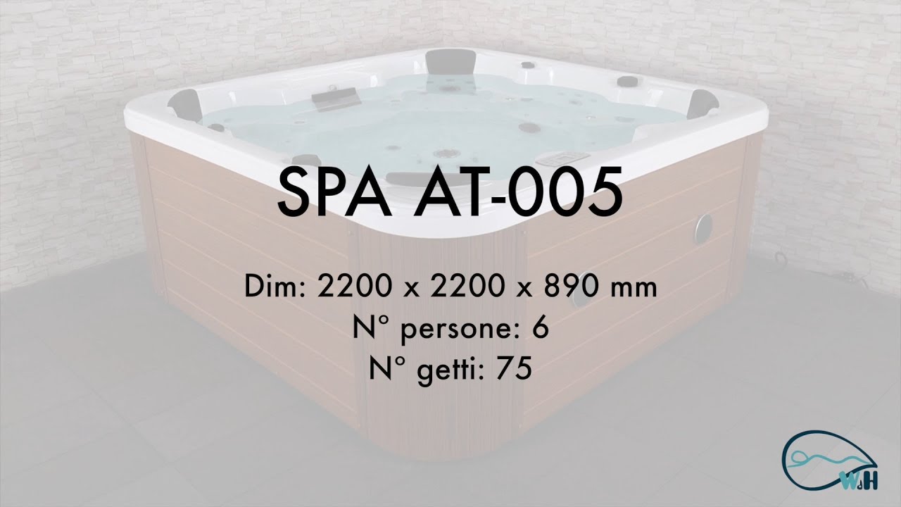 Vasca idromassaggio da esterno jacuzzi AT-005
