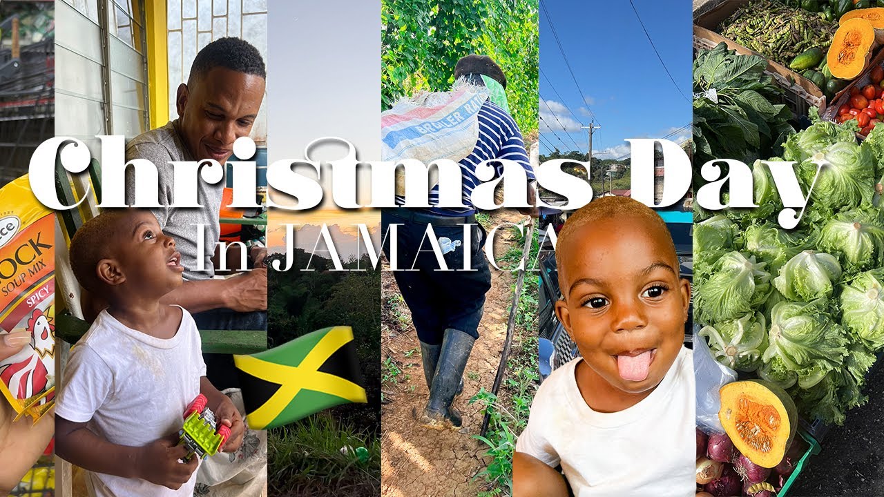 Christmas Day In Jamaica | Dinner with Family + Night at The River + Last Minute Shopping In + Bush