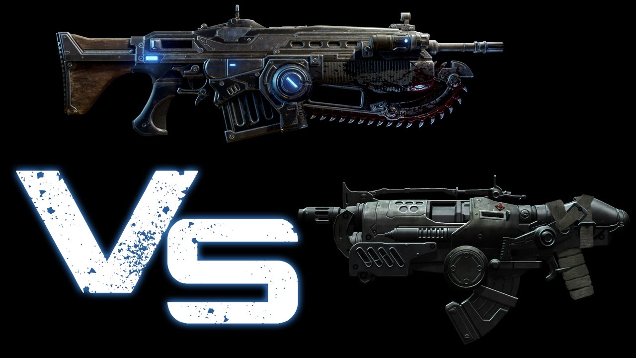 LANCER vs HAMMERBURST: Gears of War 4 Weapon Comparison