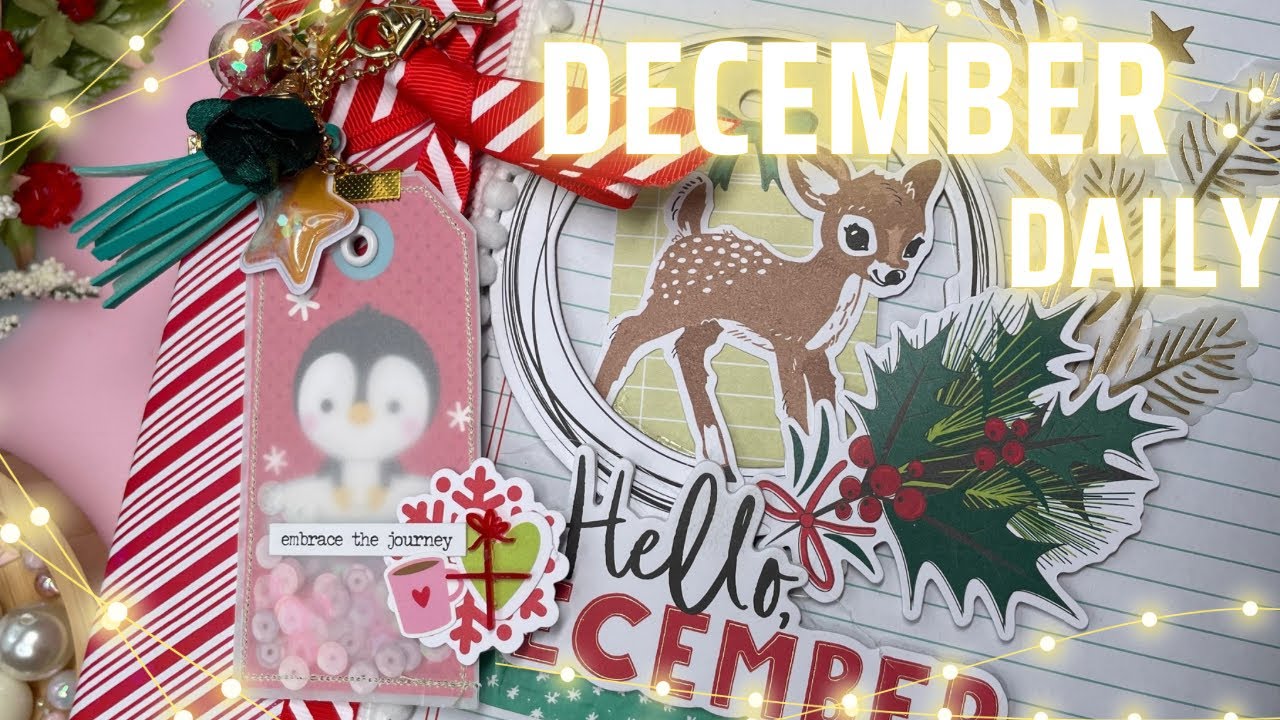 🎄 December Daily Inspiration: Tips & Techniques for Documenting Christmas Traditions! 🎄
