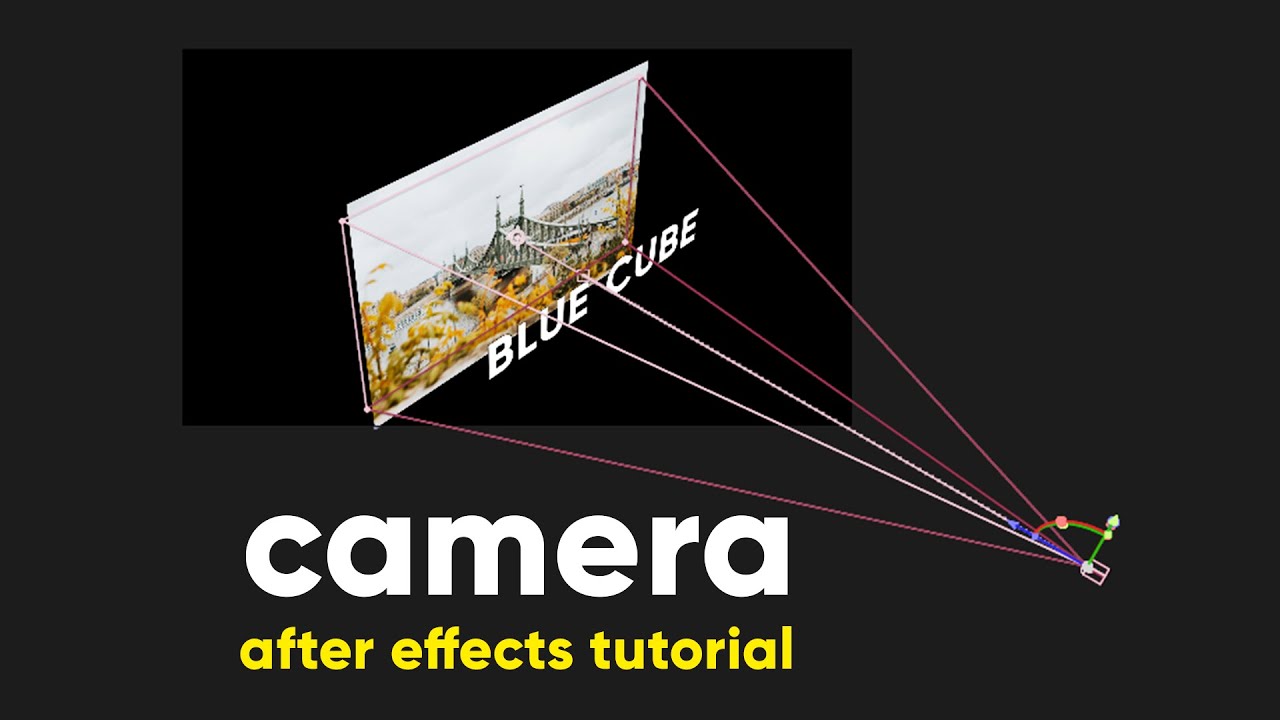 как использовать камеру в After Effects - учебник по After Effects