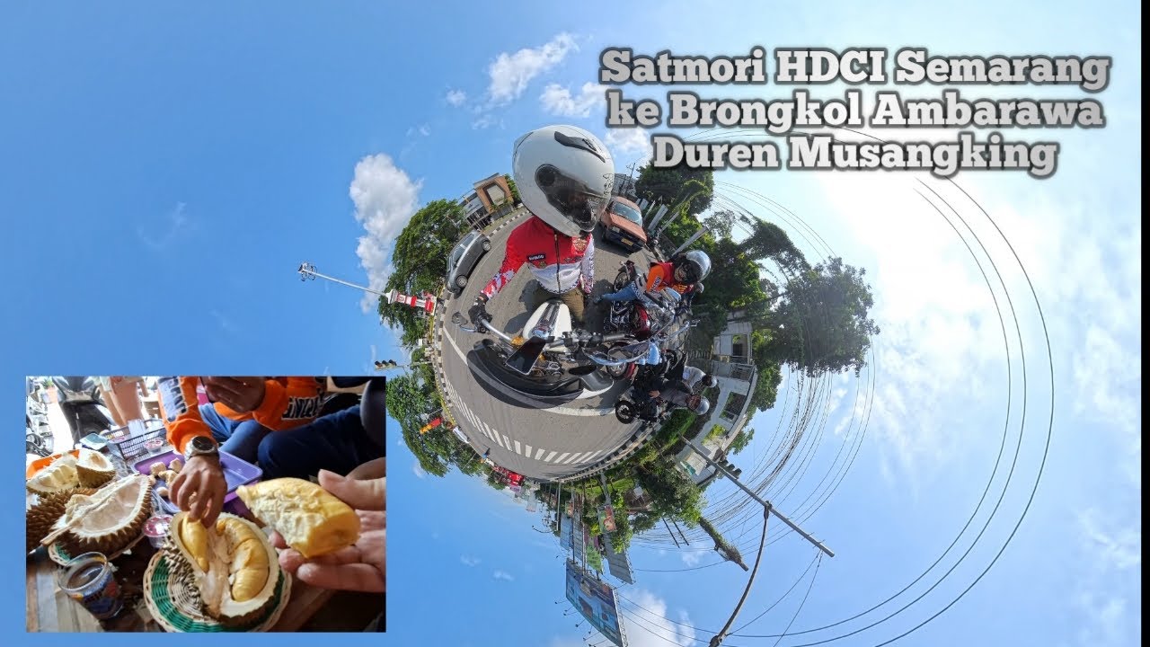 Satmori nyari duren musang king di Brongkol Ambarawa