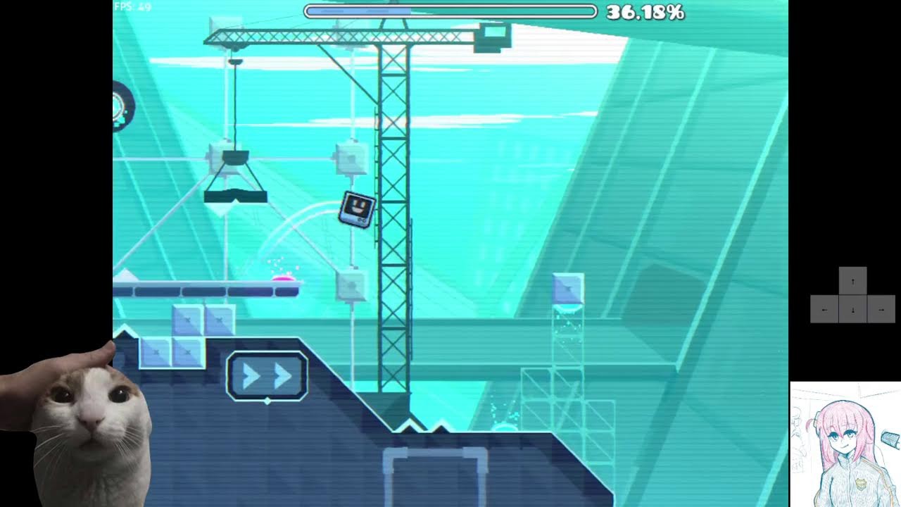 Un bodriometricito y qda #geometrydash