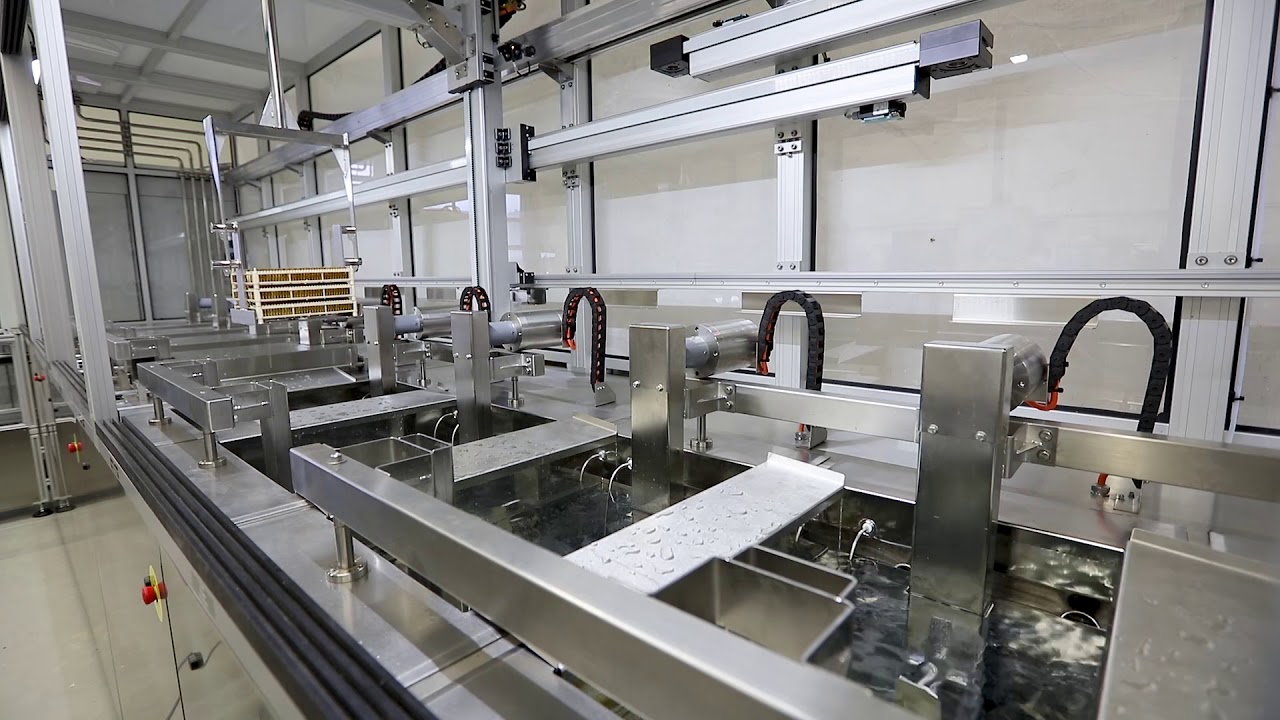 KKS Automatic linear ultrasonic cleaning system