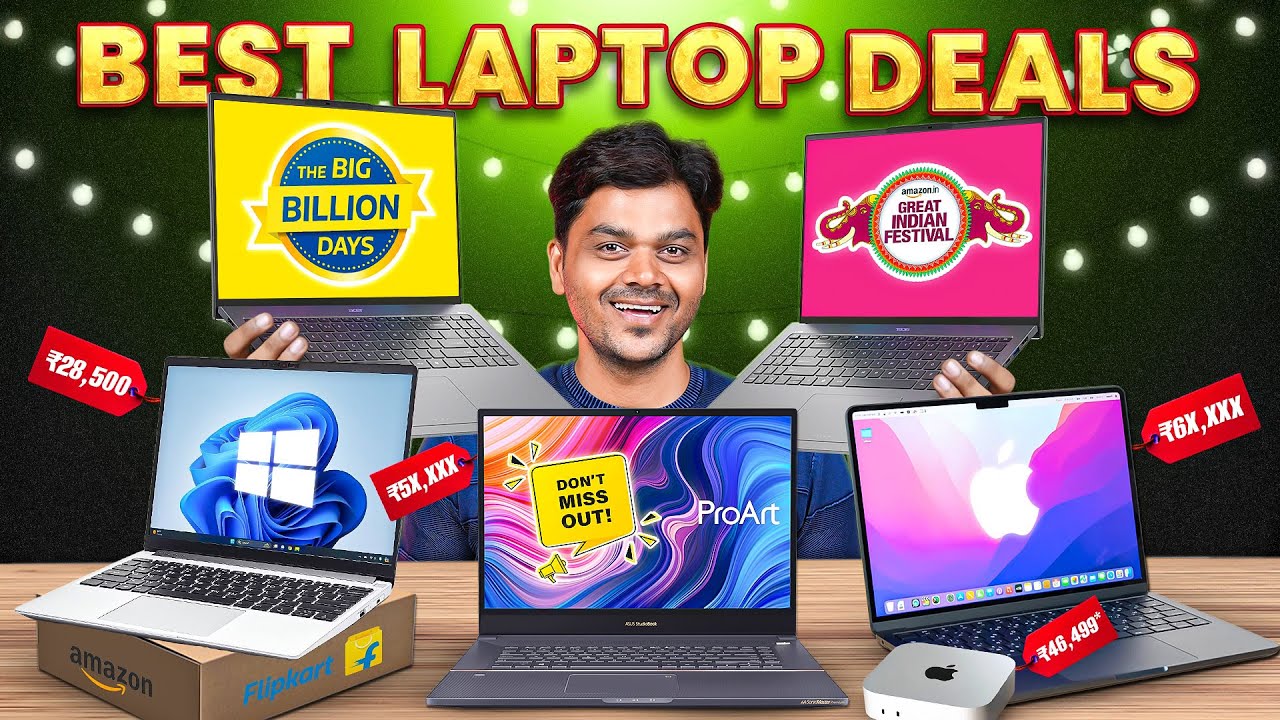🔥Best Laptop Deals 2025 💻 Flipkart & Amazon | Top 10+ Budget, Gaming & Student Laptop 💸