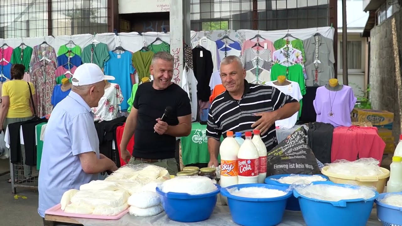 ĆEVAPI TRI MARKE CJENE PADAJU  LUDNICA NA PIJACI U VITEZU