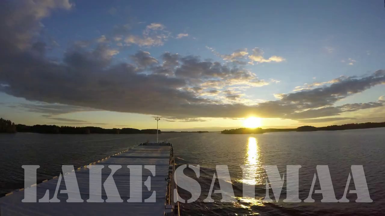 Lake Saimaa and Saimaa Canal at Midsummer 2017 (24h Timelapse in 4K)