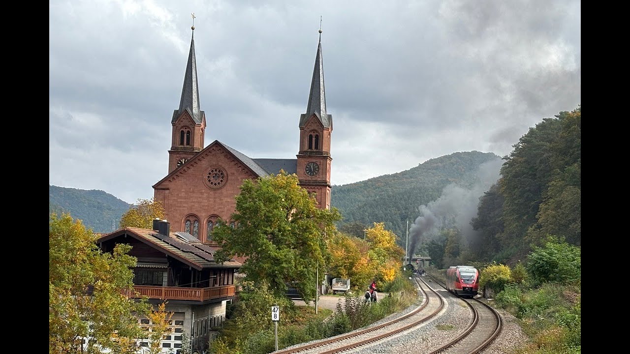Folge 83: Pfalzdampf 2025, 12.10. Personenzüge zw. Landau und Pirmasens Nord, 23 058-1, V100, 58 311