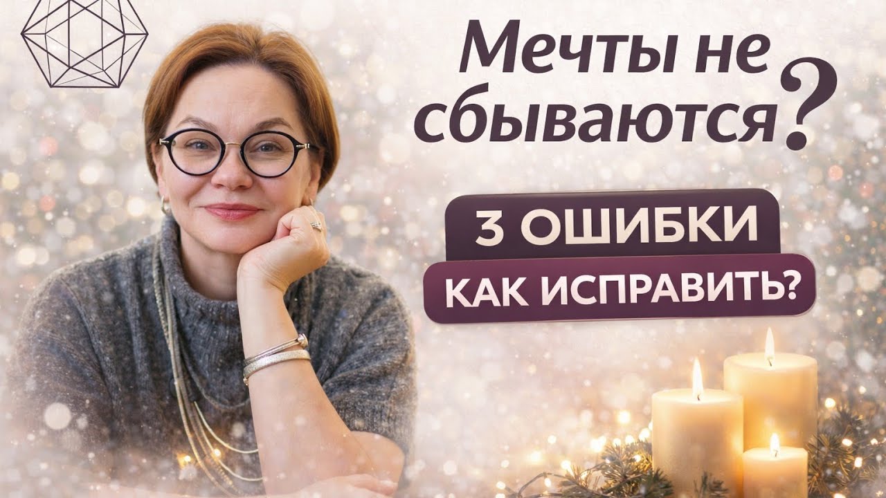 Почему ваши желания не сбываются? 3 ошибки в мечтах + что работает