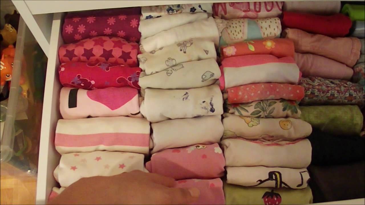 ARMADIO e FASCIATOIO organizzato -- bimba 20 mesi