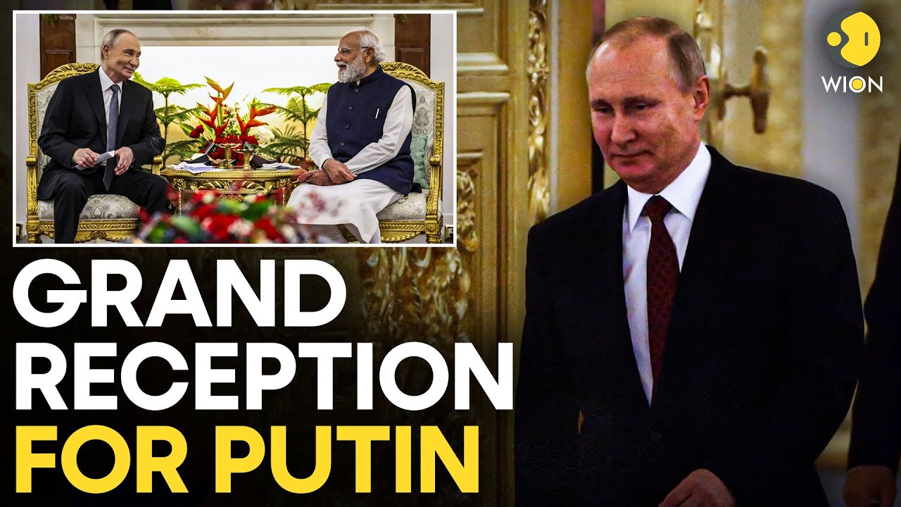 Putin In India LIVE: Russian President Putin Attends Official Reception Ceremony In India | WION