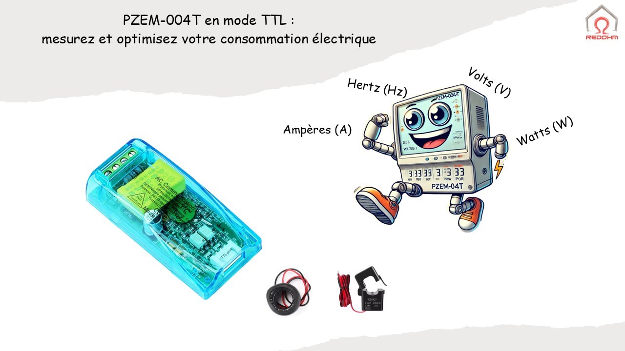 PZEM-004T en mode TTL : mesurez et optimisez votre consommation électrique