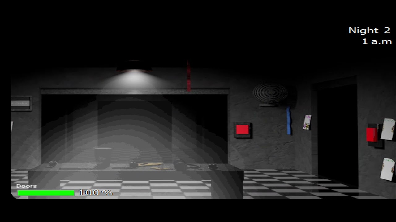 Jogando five Nights at magie