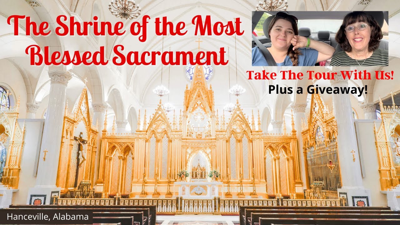 Catholic Road Trip! The Shrine of the Most Blessed Sacrament (& A Giveaway!)