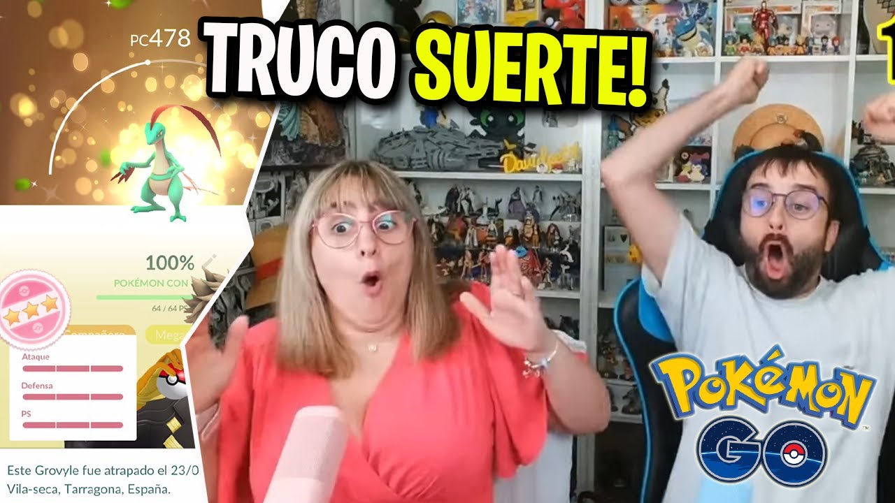 SHINY 100% GRACIAS AL TRUCO DE LOS POK&Eacute;MON CON SUERTE GARANTIZADOS!