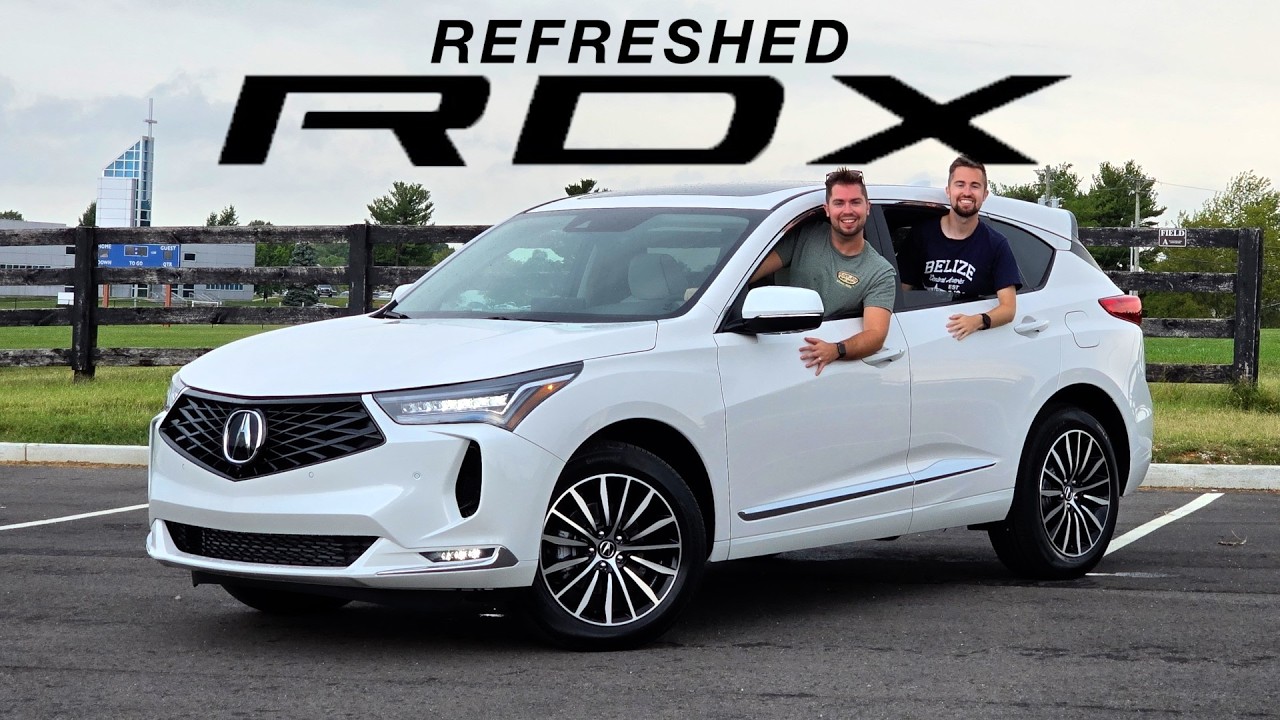 2025 Acura RDX -- It's REFRESHED with Exterior & Interior Upgrades! (Yes, Really)