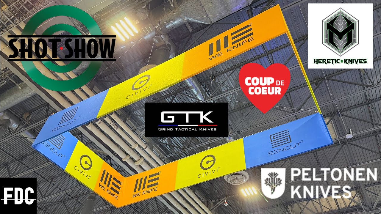 Shot Show 2026 🇺🇸 Épisode 2: We Knife, Civivi, Peltonen, Heretic Knives...