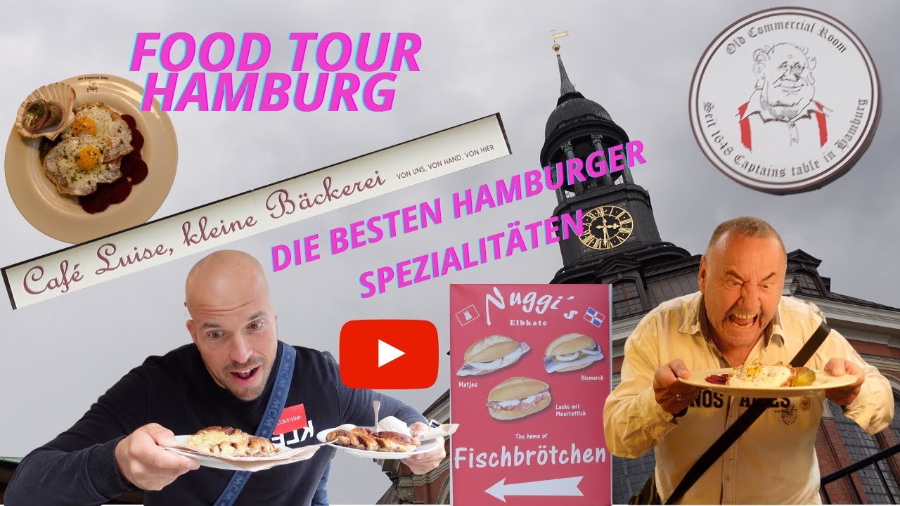 Food Tour Hamburg 🍔🍟🍤 | Die Besten Hamburger Spezialitäten | Fischbrötchen | Best Street Food