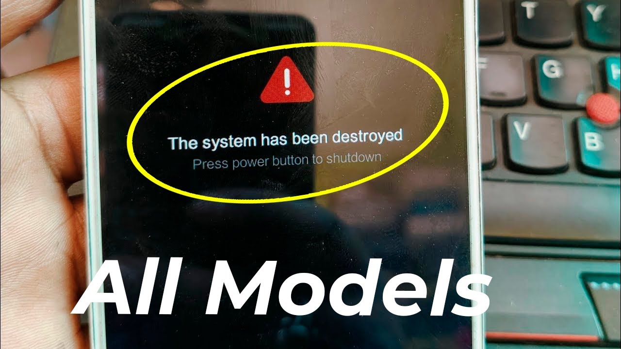 Redmi note 12 Pro plus The system has been destroyed (Ruby) Como Resolver