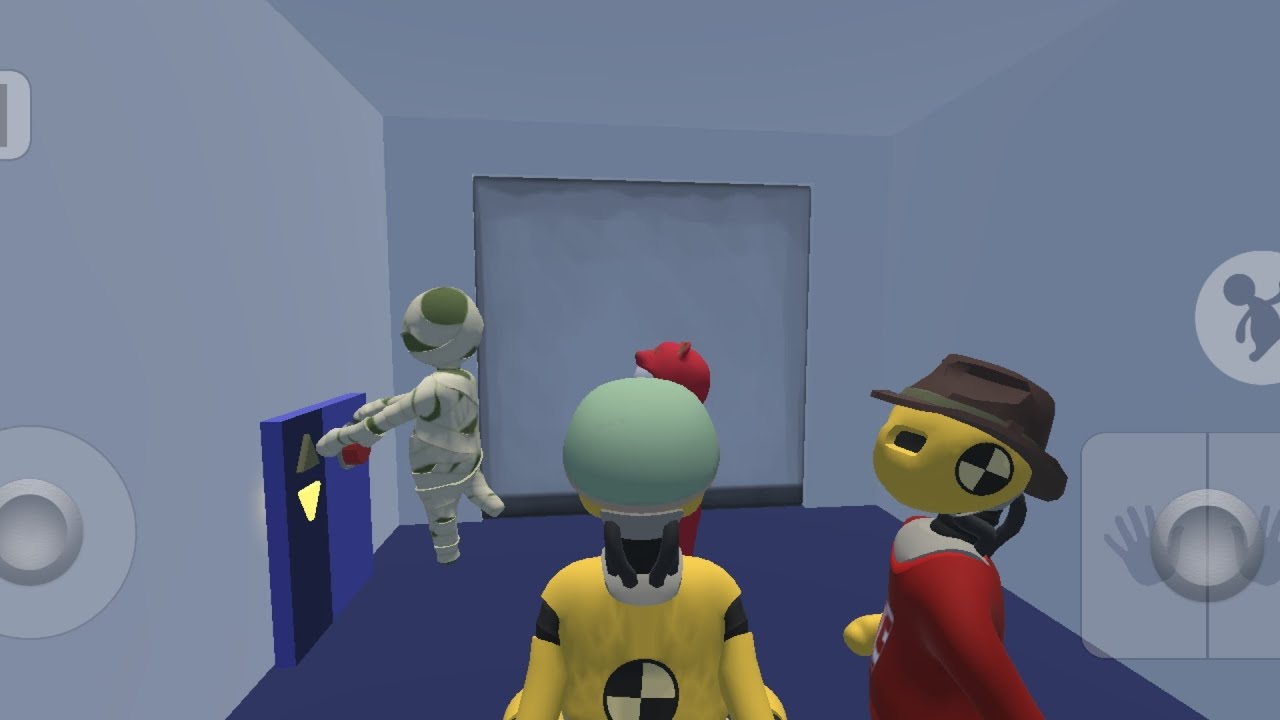 Мы играли сервер игру Human Fall Flat