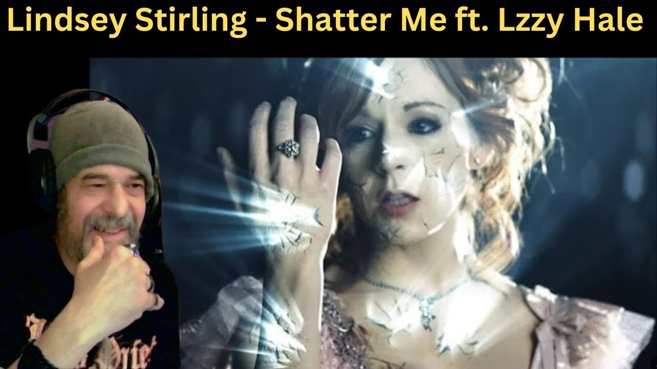 THIS WAS SO AWESOME!-(REACTION)- Lindsey Stirling - Shatter Me -ft. Lzzy Hale (Official Music Video)