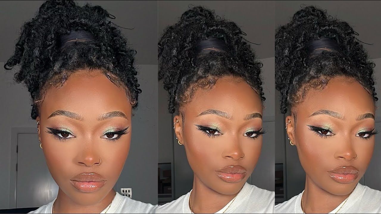 GRWM full face festive glam !! 🤍