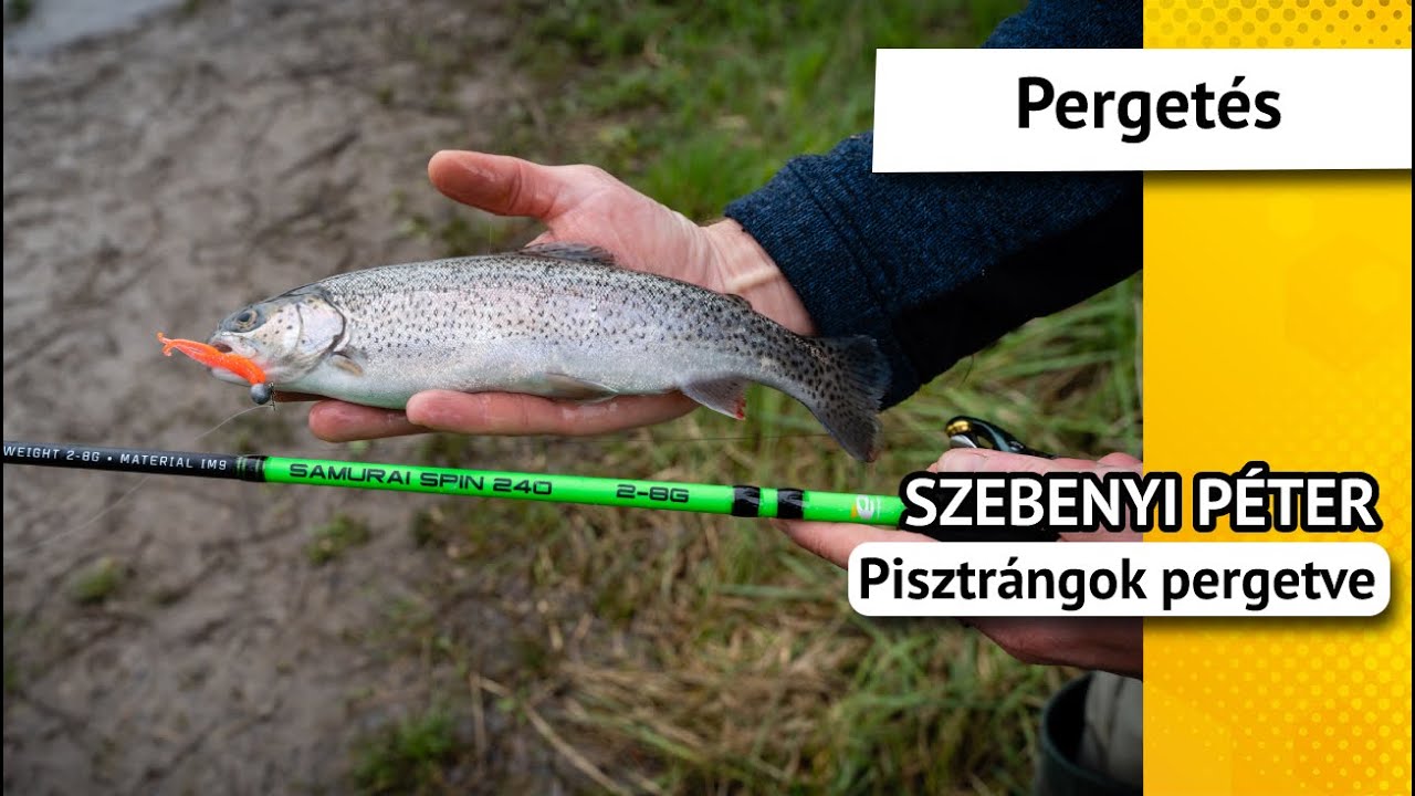 Pisztrángok pergetve - Szebenyi Péter