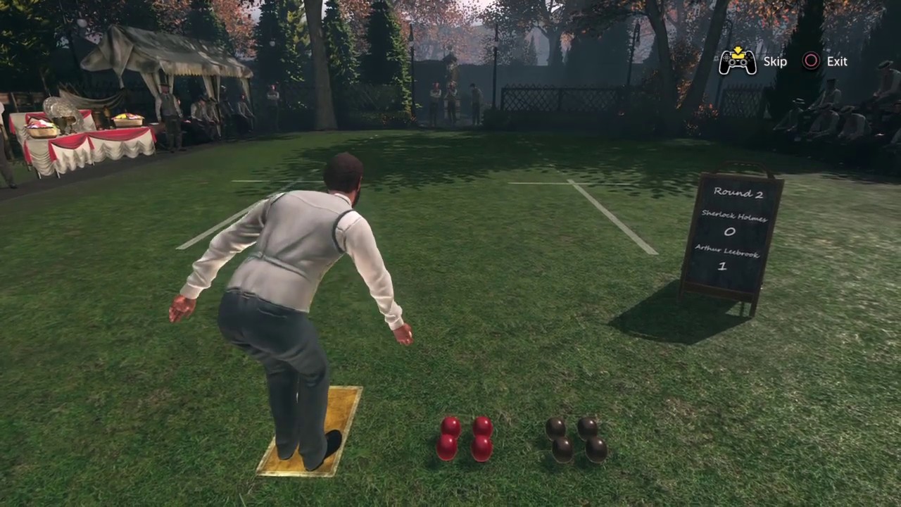 Sherlock Holmes: The Devil's Daughter Unlocking Trophy Lawns Bowls Champion In Case A Study In Green