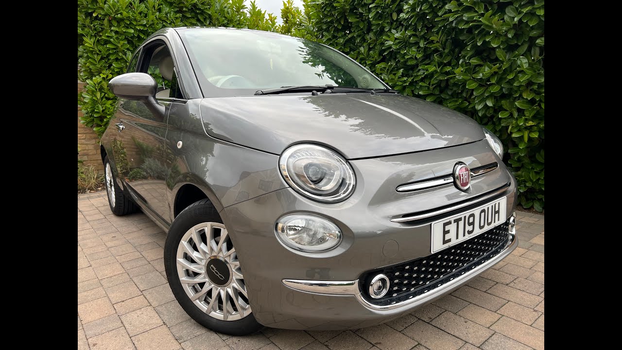 Fiat 500 1.2 lounge 2019 model www.boocar.co.uk