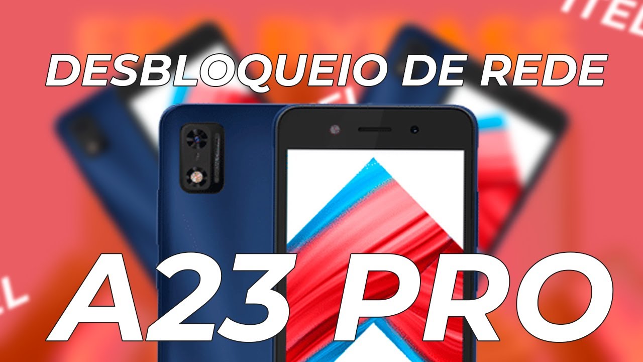 Como DESBLOQUEAR itel A23 Pro para TODAS REDES Passo a Passo (L5006S)