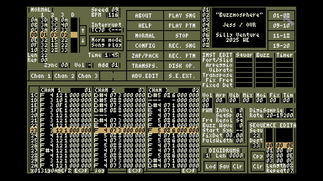 Buzzmosphere by Jess (Atari ST maxYMiser music)