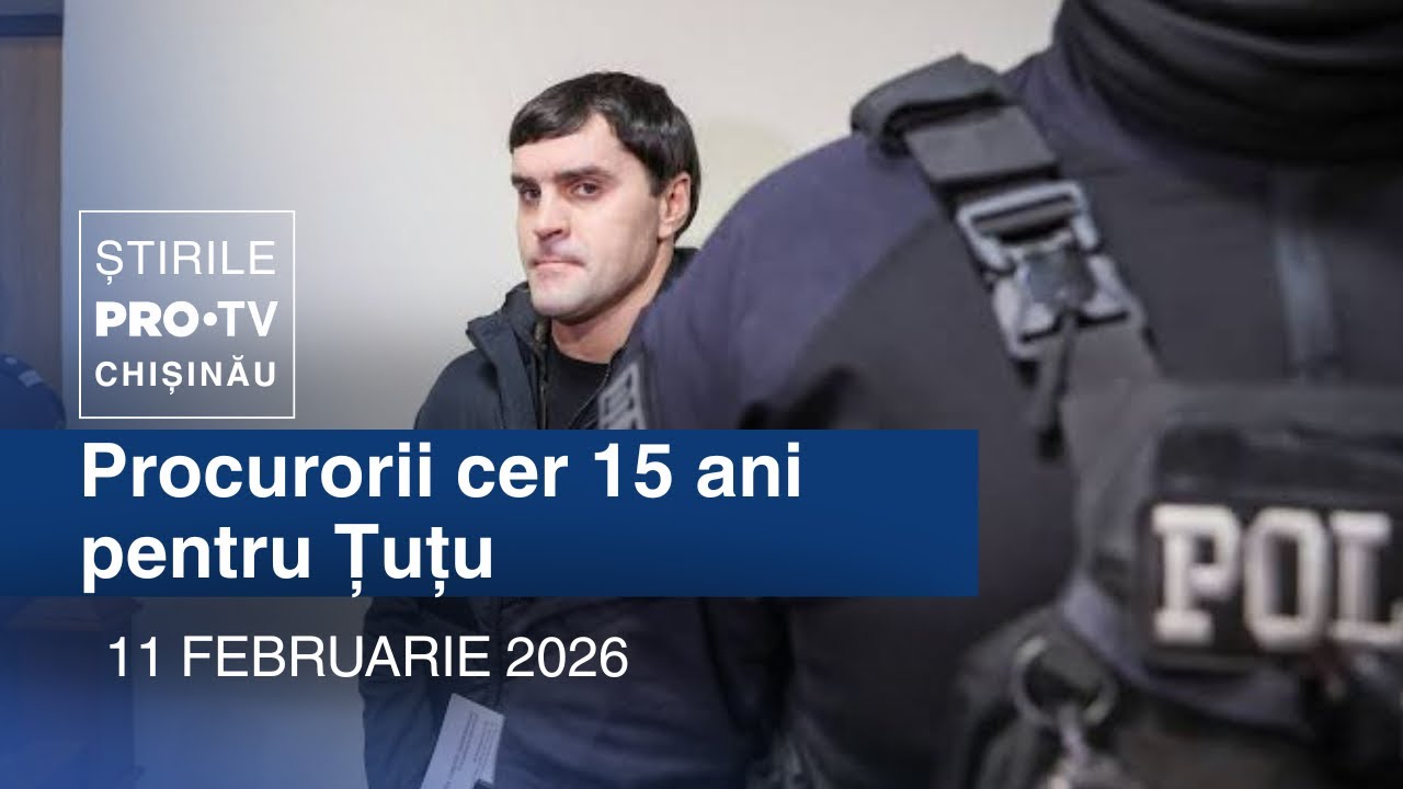 Știrile PRO TV (ORA 17:00) | PROCURORII CER 15 ANI PENTRU ȚUȚU | Moldova 