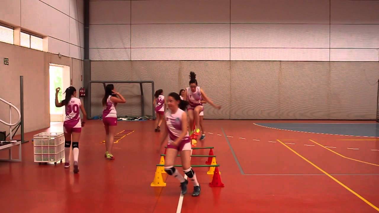 Entrenamiento Voleibol Infantil Fem