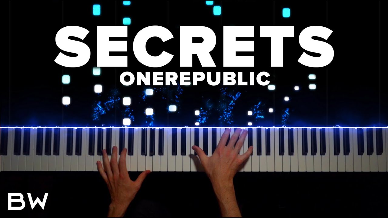 OneRepublic - Секреты | Обложка для фортепиано от Brennan Wieland