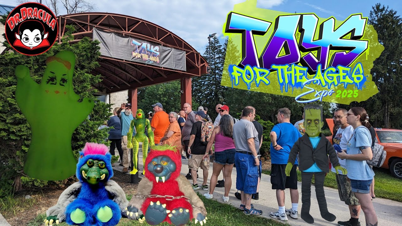 MONSTER TOYS FOR THE AGES - MEGA VINTAGE TOY SHOW - CARLISLE,PA JULY 2025