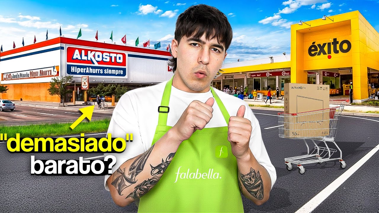 BUSCANDO los ELECTRODOMÉSTICOS MÁS BARATOS en Colombia / Exito vs Alkosto vs Falabella