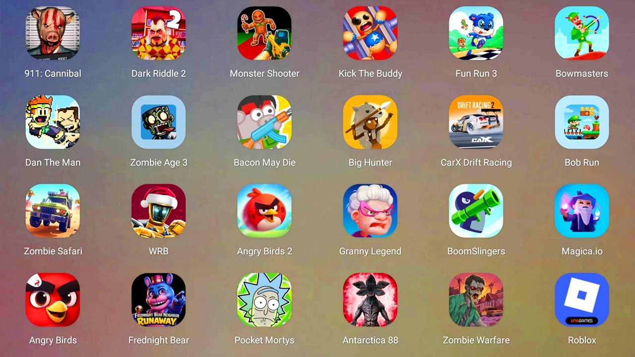 Poppy Playtime 5,Roblox,Scary Teacher 3D,The Carnival of Terror,Find the Alien 2,Red Ball 4...