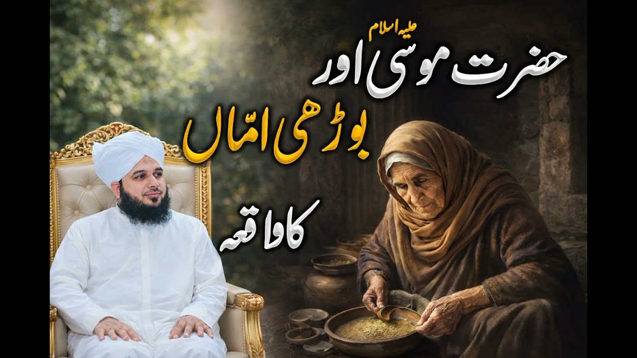🔥 چونکا دینے والی سچی کہانی! حضرت موسیٰؑ اور بوڑھی اماں کا ایسا واقعہ جو دل ہلا دے گا 😢 