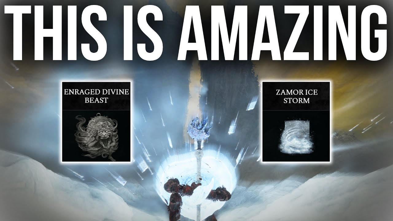 [Elden Ring] What a buffed Zamor Ice Storm looks like...