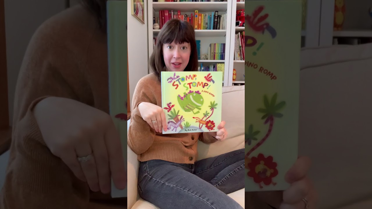 Storytime with Ms. Greta: Stomp Stomp! A Dino Romp by Bob Kolar