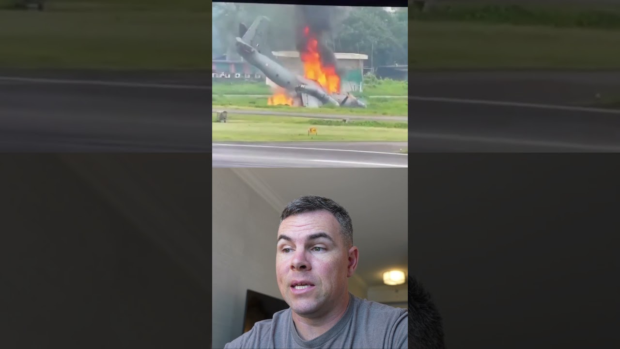 Транспортный самолет Ан-32 ВВС Индии потерпел крушение при попытке посадки