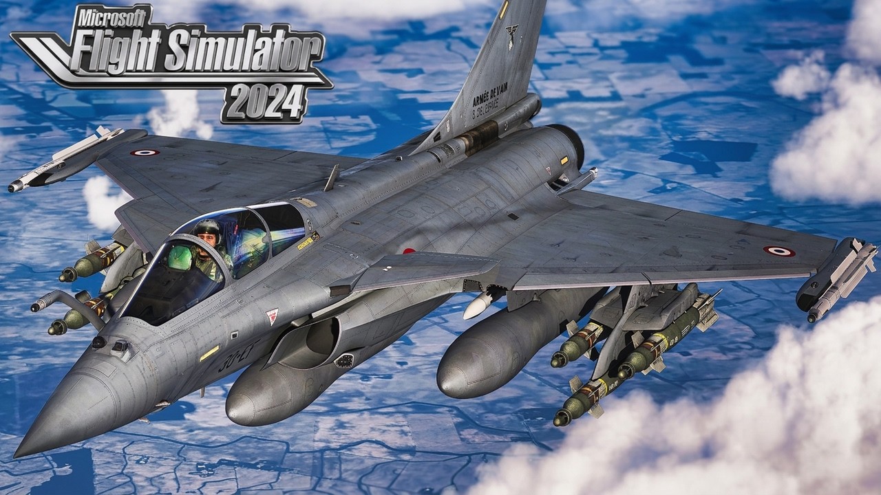 The NEW Rafale Can SHOOT DOWN Aircraft in MSFS 2024!