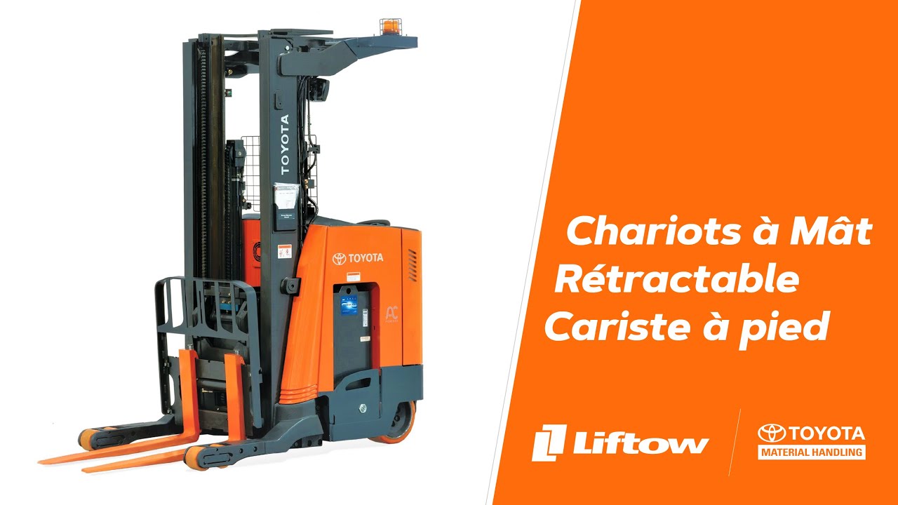Chariots à Mât Rétractable, Cariste à Pied