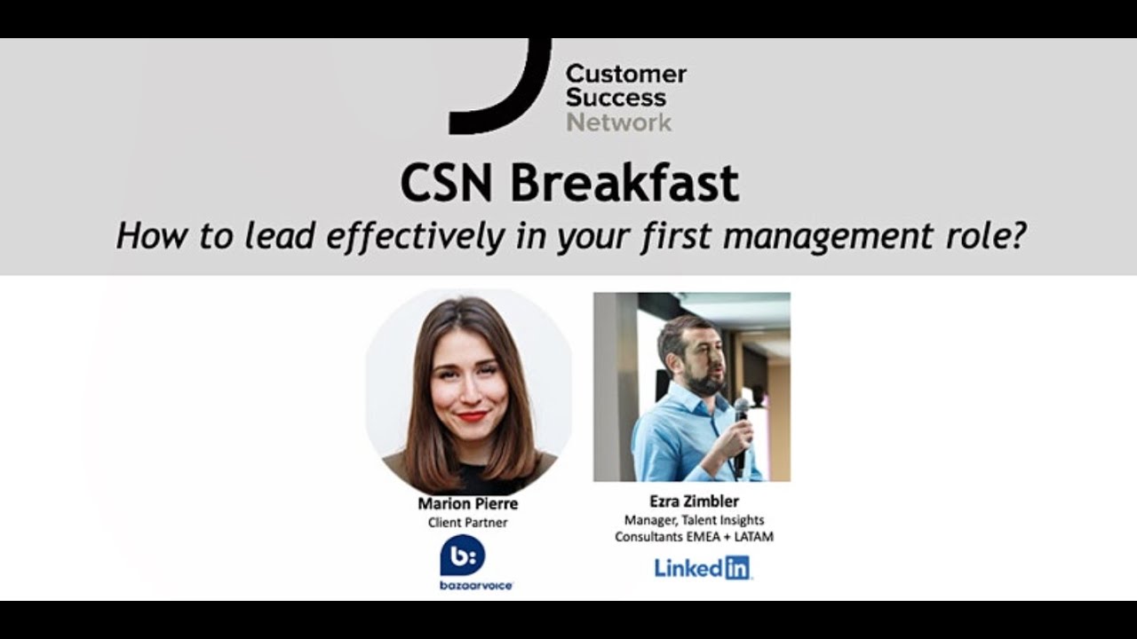 How to lead effectively in your first management role?