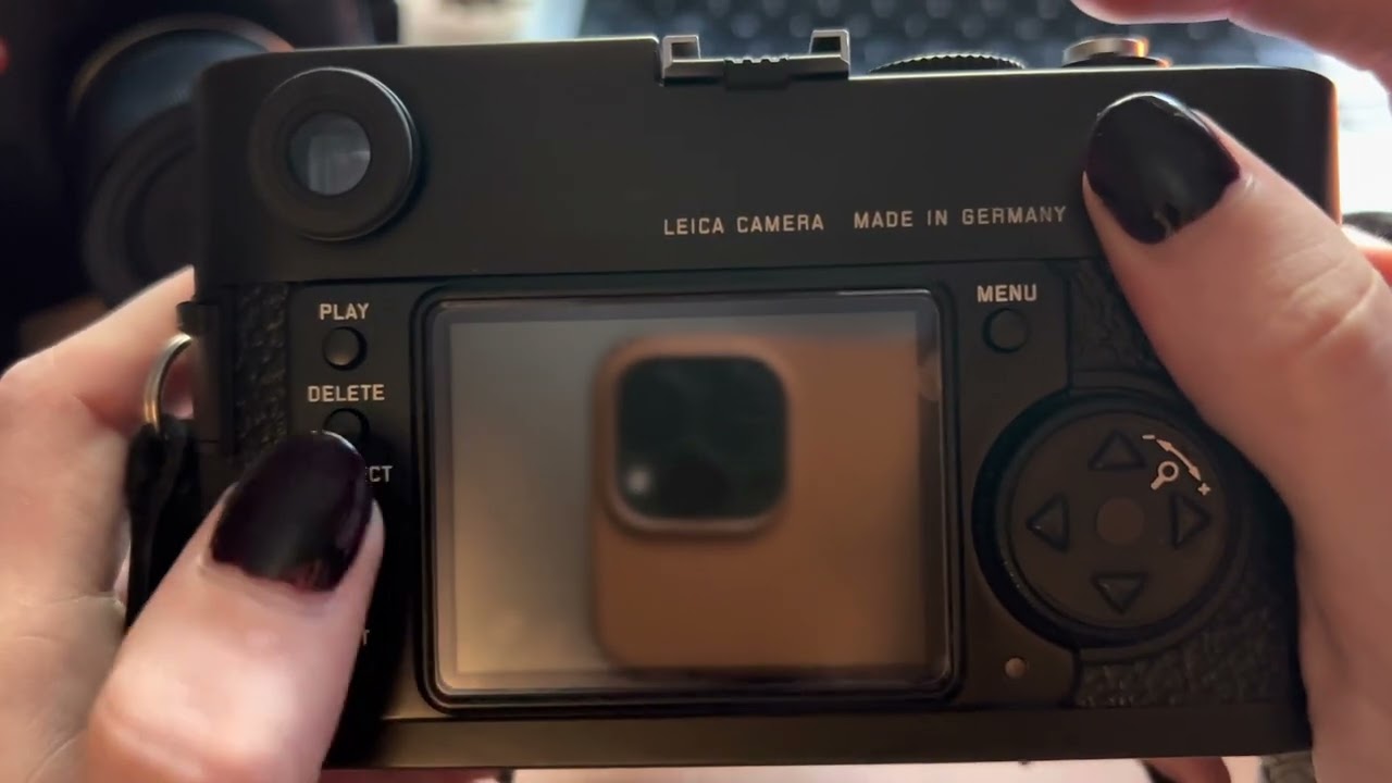 Leica M8 buttons, menus, and recommendations